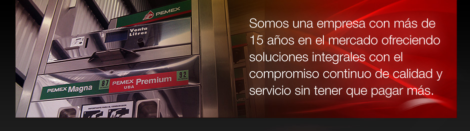Somos una empresa con más de 15 años en el mercado ofreciendo soluciones integrales con el compromiso continuo de calidad y servicio sin tener que pagar más.